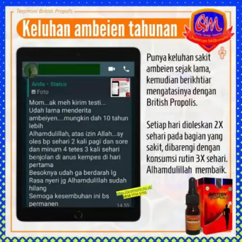 manfaat-british-propolis-mengatasi-ambeien
