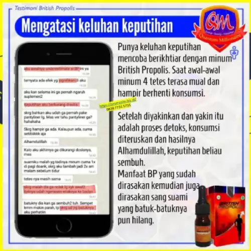 manfaat-british-propolis-mengobati-keputihan