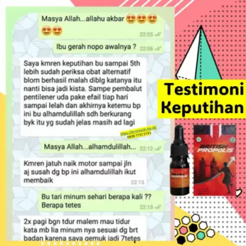 manfaat-british-propolis-menyembuhkan-keputihan