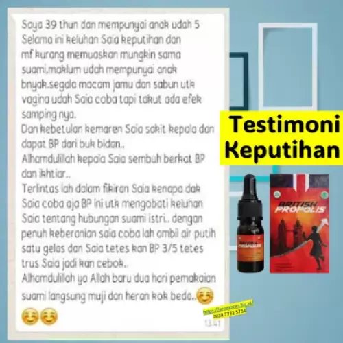 testimoni-british-propolis-menyembuhkan-keputihan