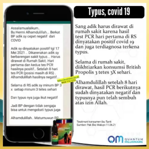 manfaat-british-propolis-mengobati-tipes