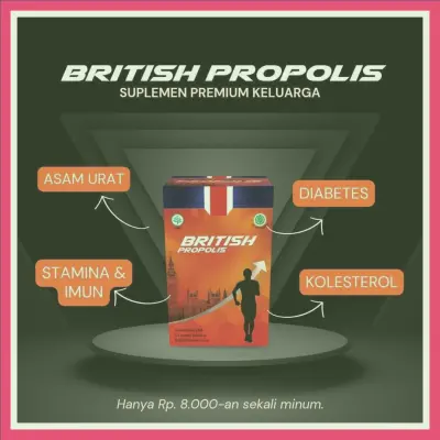Distributor British Propolis : Suplemen Alami Untuk Kesehatan Terdekat Di Kabupaten Purbalingga | Gratis Ongkir - 083877315731