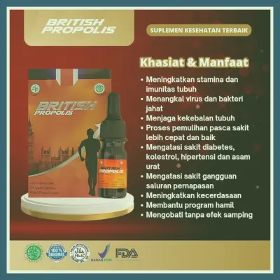 Agen British Propolis Untuk Mengobati Penyakit Terdekat Di Kabupaten Garut | Gratis Ongkir - 083877315731