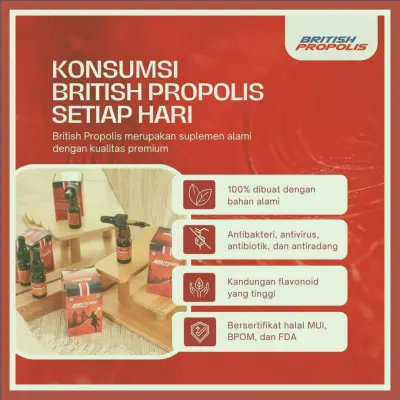 Distributor British Propolis Untuk Mengobati Penyakit Terdekat Di Kabupaten Bandung Barat | Gratis Ongkir - 083877315731