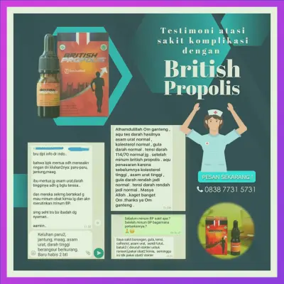 Harga British Propolis Untuk Mengobati Penyakit Terdekat Di Kabupaten Ngawi | Gratis Ongkir - 083877315731