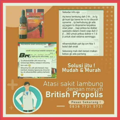 Distributor British Propolis Untuk Dewasa Terdekat Di Kabupaten Kediri | Gratis Ongkir - 083877315731